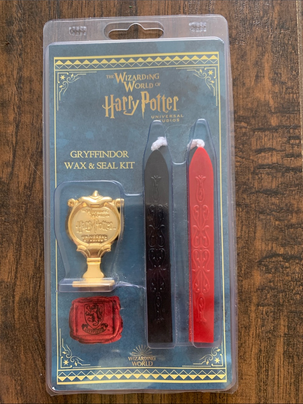 Harry Potter Gryffindor Wax Seal Kit - Red & Black